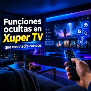 Funciones ocultas en Xuper TV que la mayoría de los usuarios pasan por alto