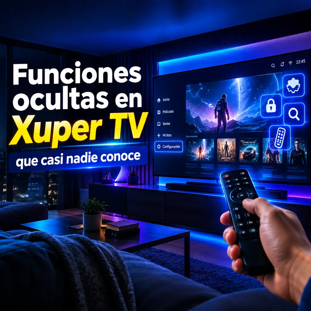 Funciones ocultas en Xuper TV que la mayoría de los usuarios pasan por alto